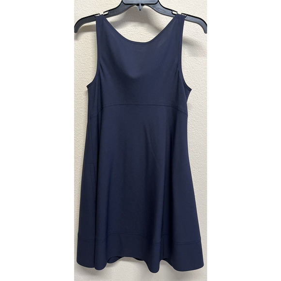 Theory Dacey W Women's Wool Blend Tent Dress Size 8 Pockets Charcoal Black - Picture 11 of 11